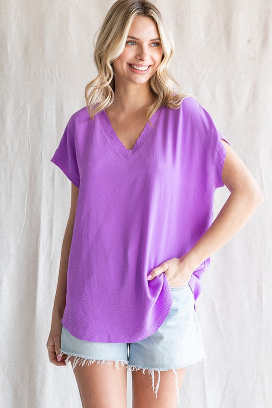 FELICITY LILAC TOP