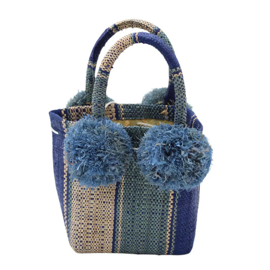 MIRA BLUE SWIRL BAG