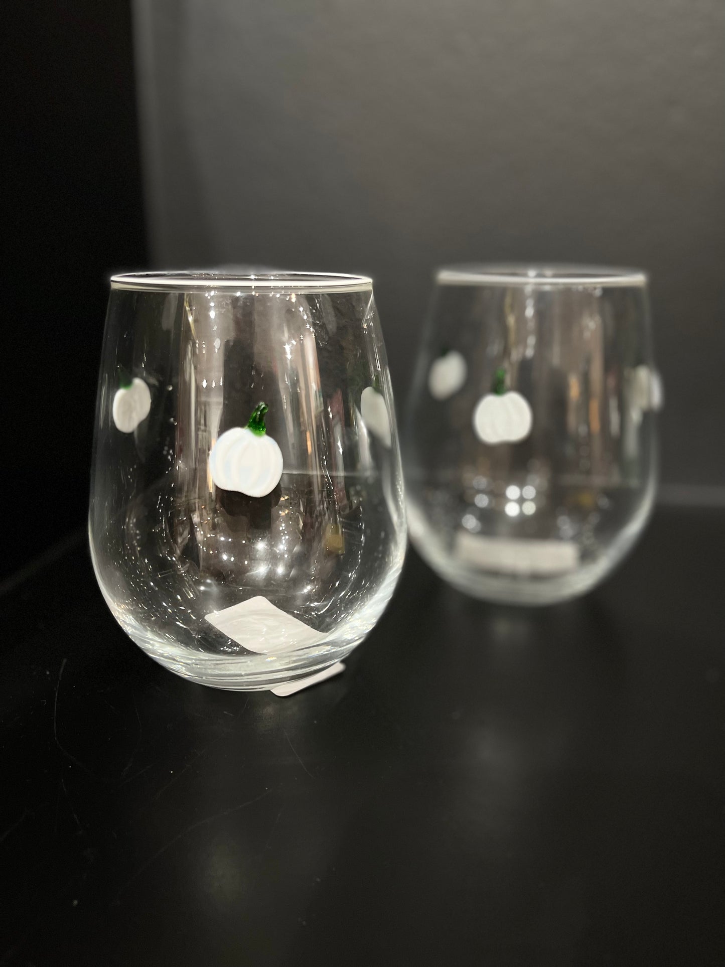 PUMPKIN WINE GLASSES