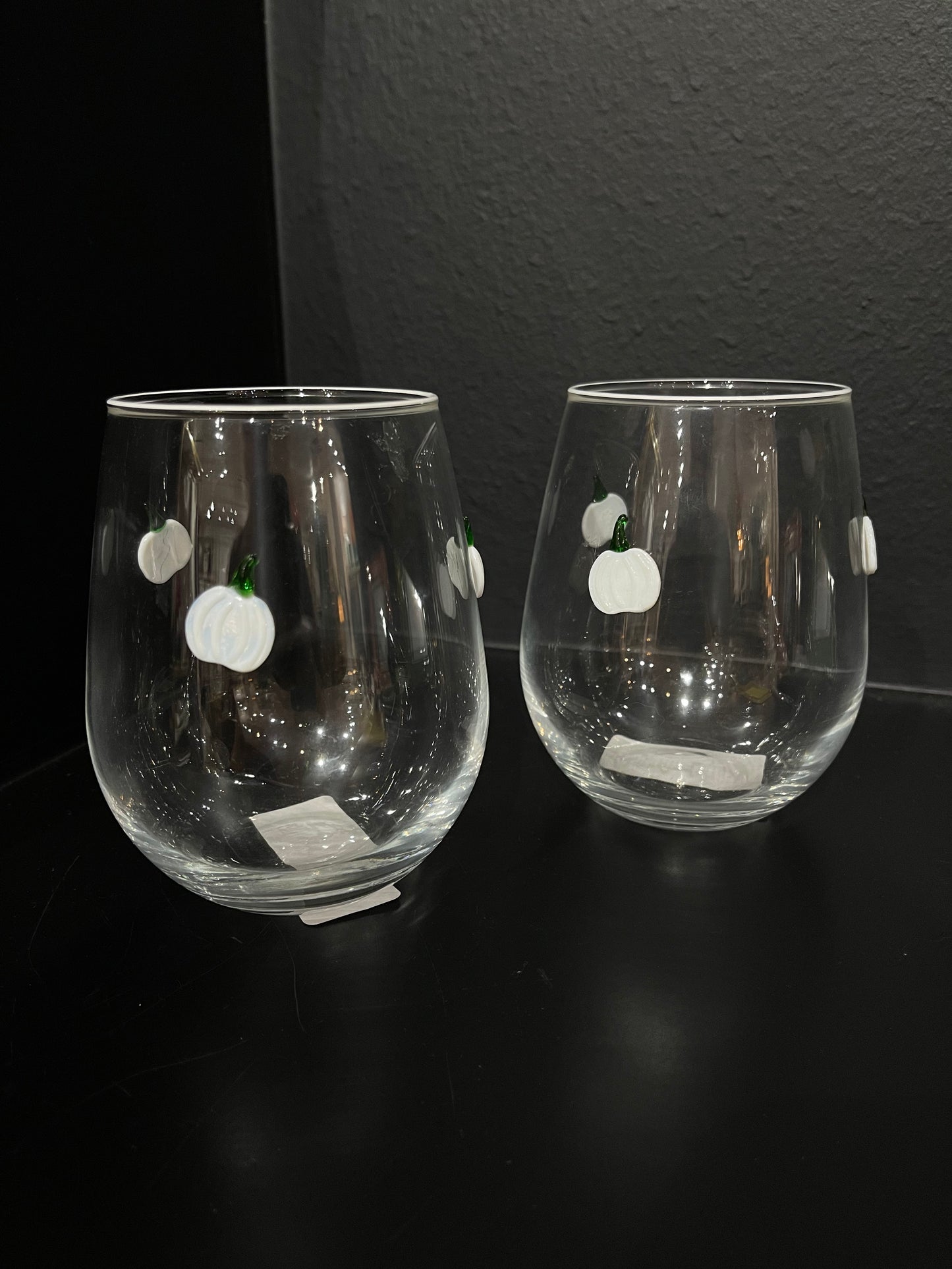 PUMPKIN WINE GLASSES