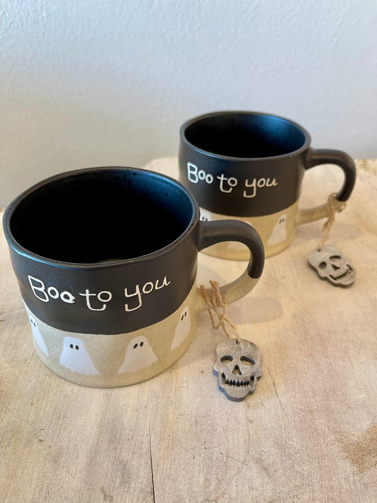 BOO TO YOU MUG