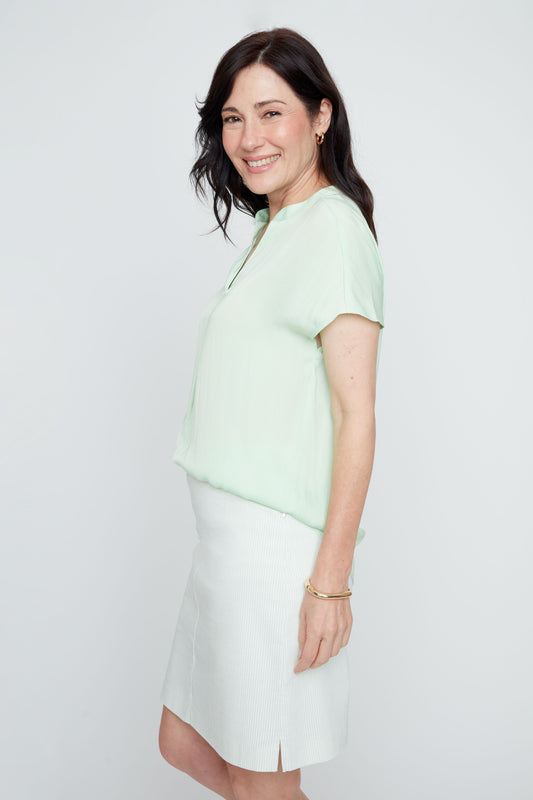 LEILANY HONEYDEW BLOUSE