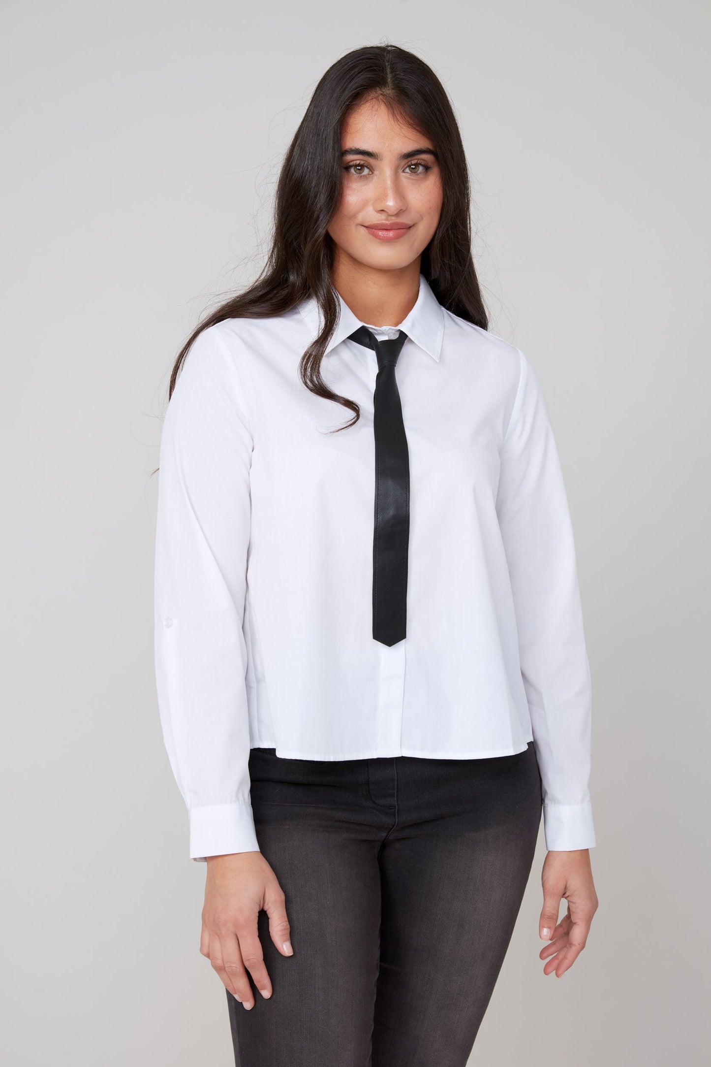 QUINN WHITE BLOUSE