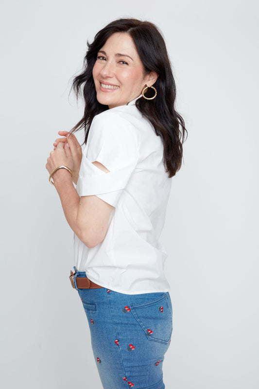 SELENE WHITE BLOUSE