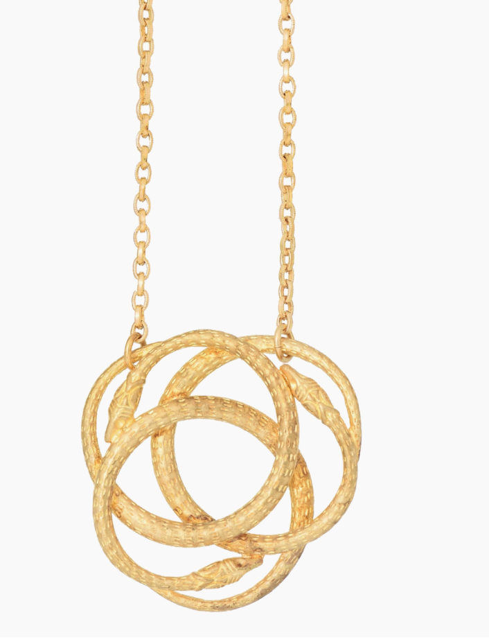 SNAKE KNOT NECKLACE