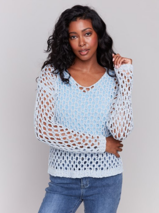BIANCA DENIM SWEATER