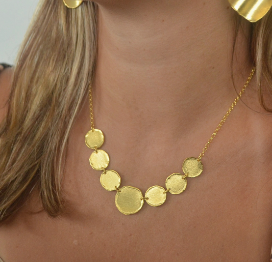 COINS SHORT NECKLACE