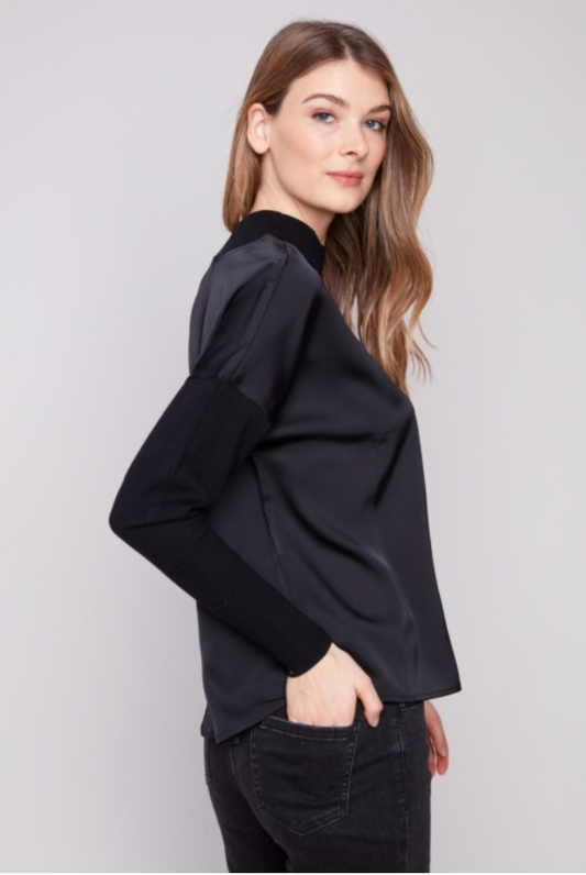 HEDDA BLACK TOP