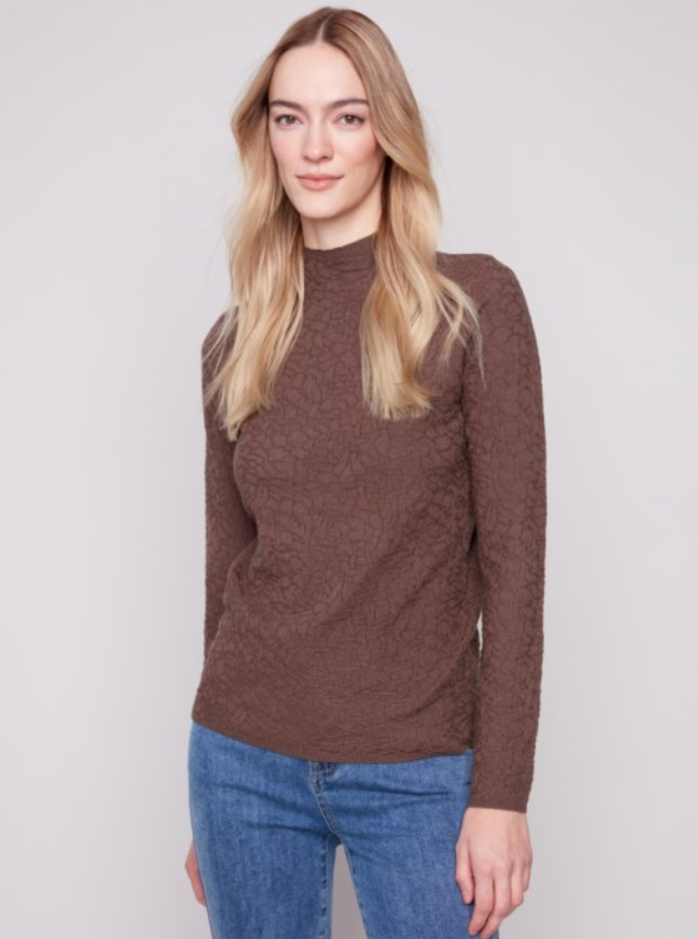 ELVIRA MOCHA SWEATER