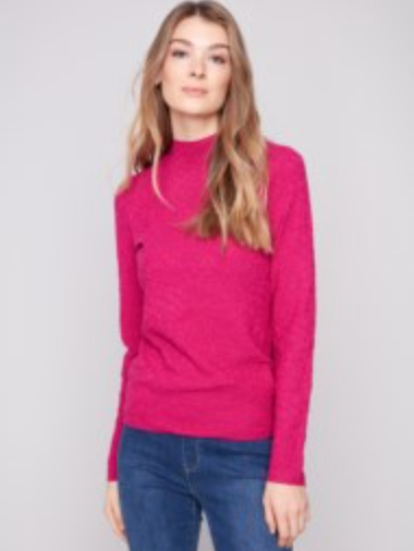 ELVIRA HIBISCUS SWEATER
