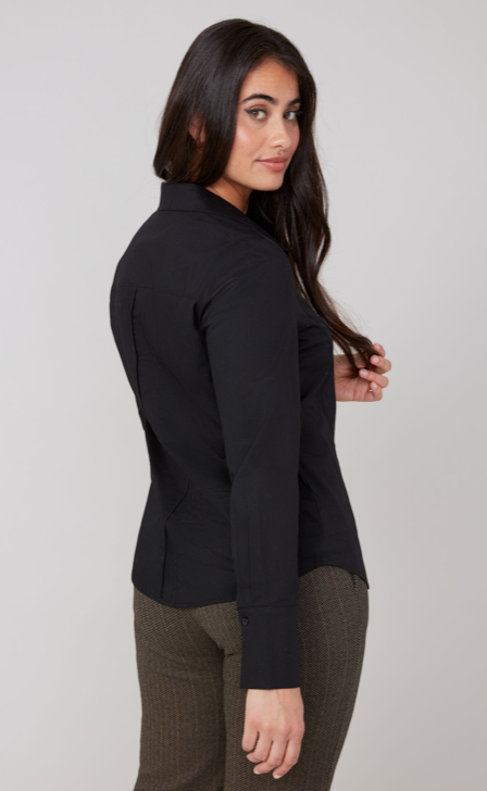 APRIL BLACK BLOUSE