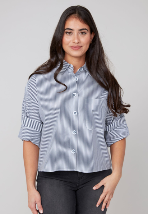 MADISON BLACK BLOUSE