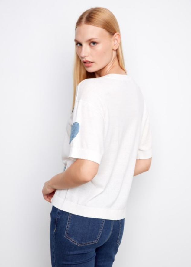 PAYTON HEARTS SWEATER