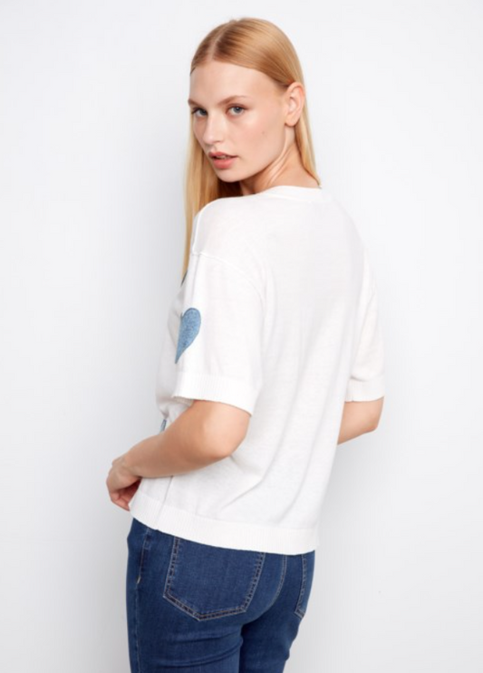 PAYTON HEARTS SWEATER