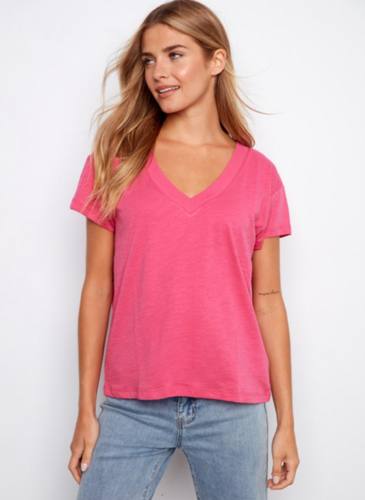 EVERLEE FUCHSIA TEE