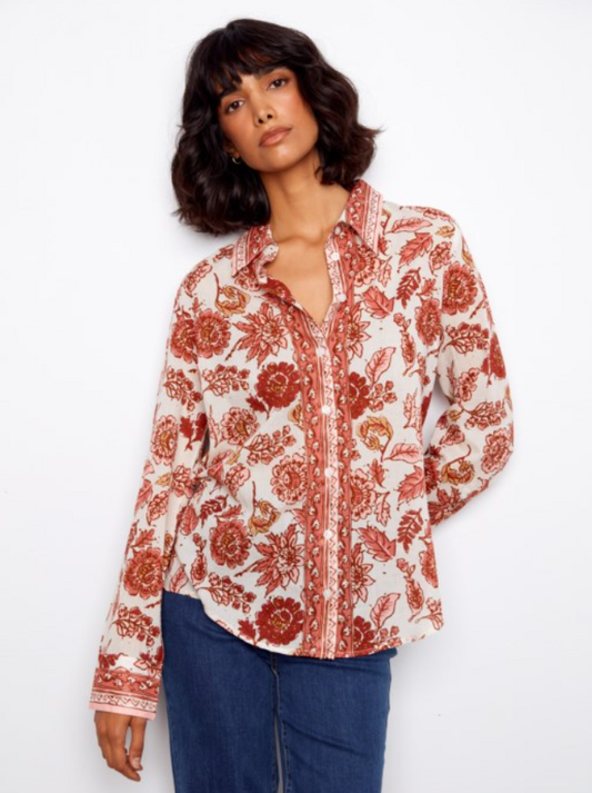 ZARIAH FLORELLE BLOUSE
