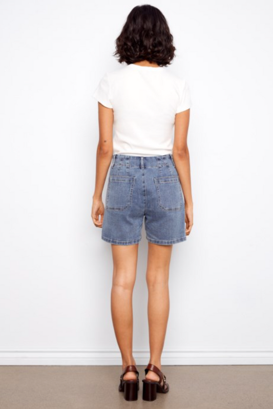 PRUDENCE MEDIUM BLUE SHORTS