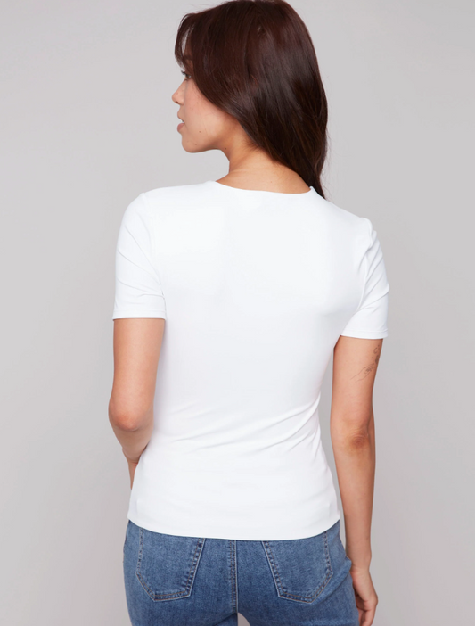 REINA BASIC WHITE TOP