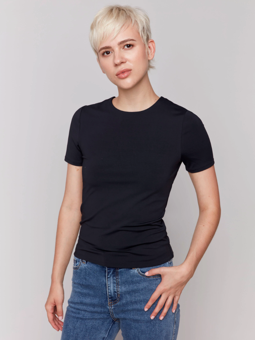 REINA BLACK TEE