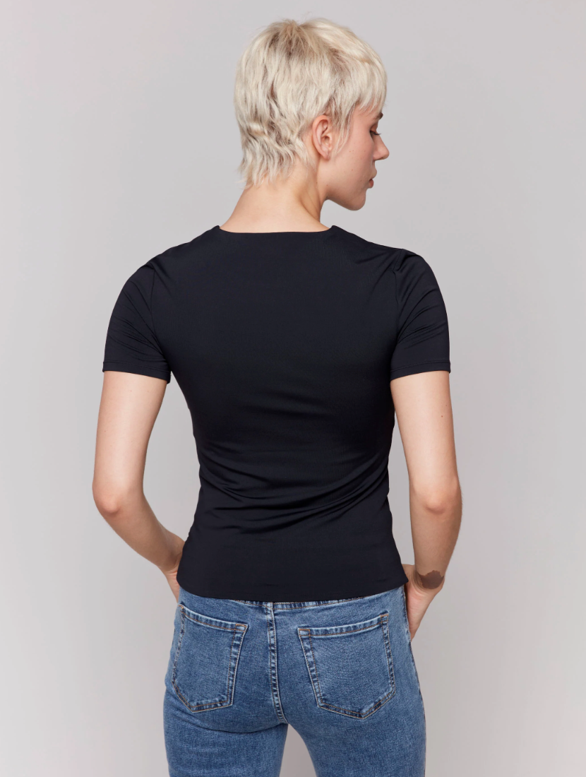 REINA BLACK TEE