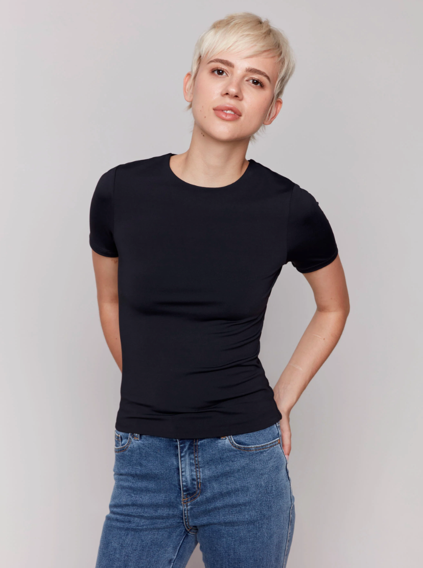 REINA BLACK TEE