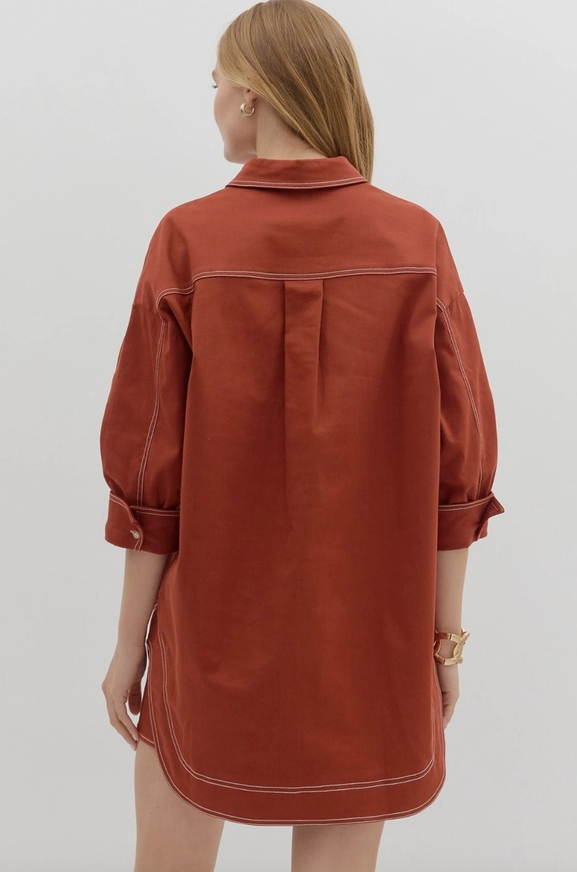 JENNIFER SHIRT DRESS