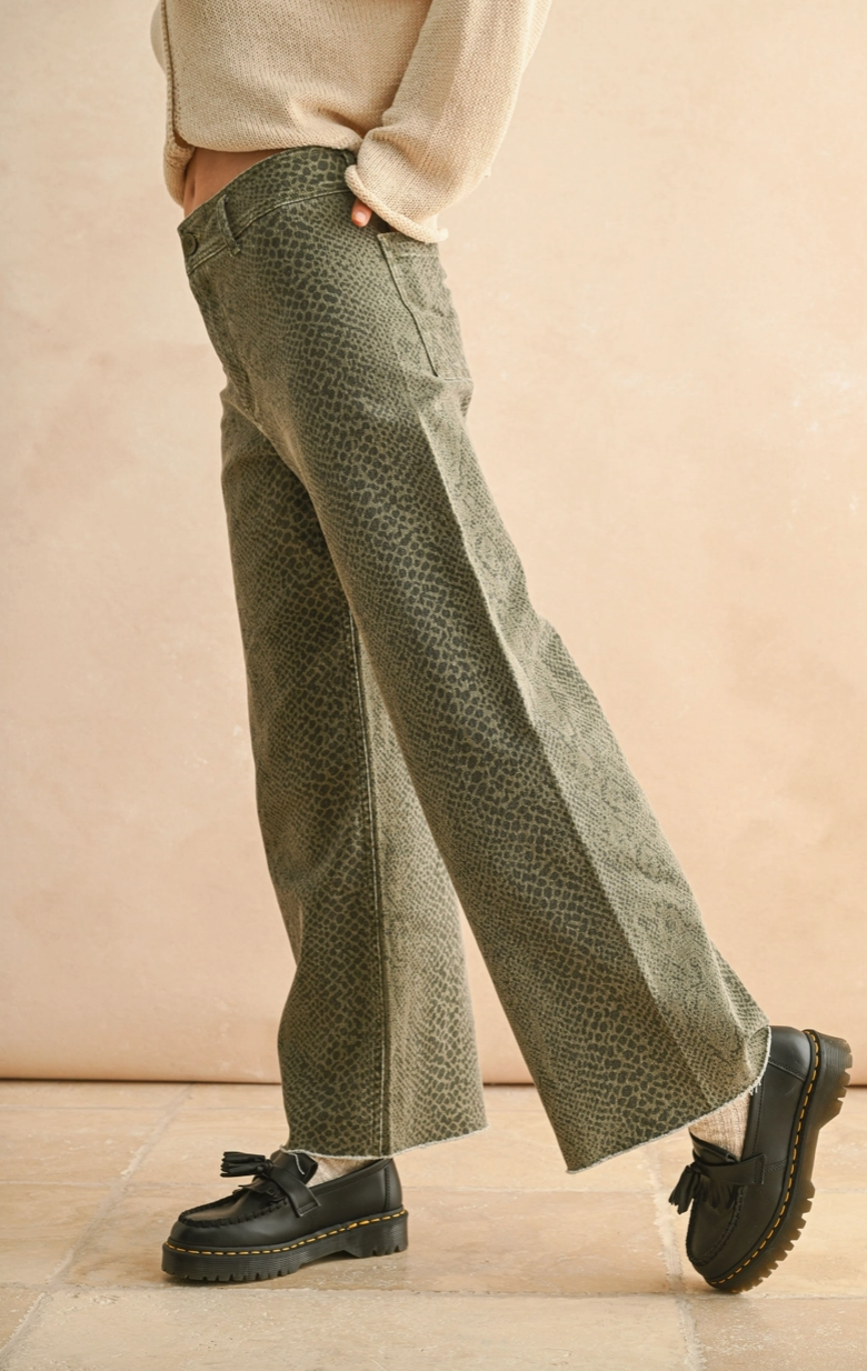 RESHAYE SNAKE JEANS