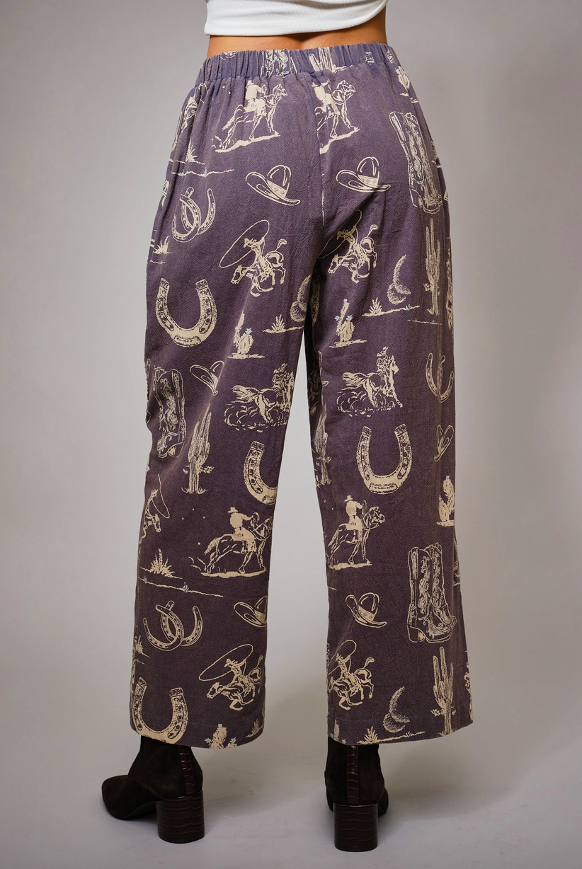 YRENE WESTERN PANTS