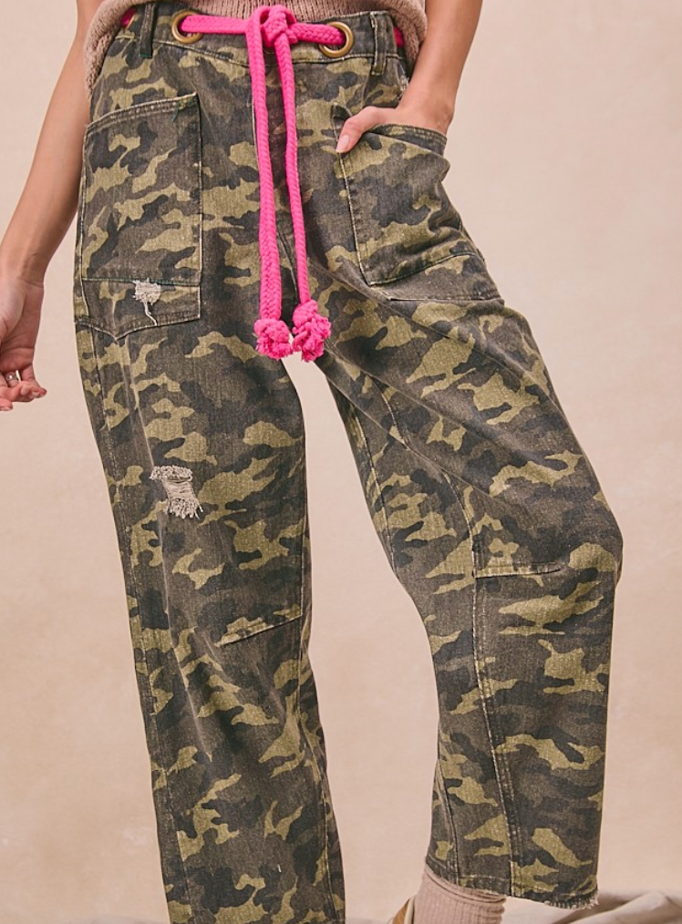 KERI BARREL JEANS