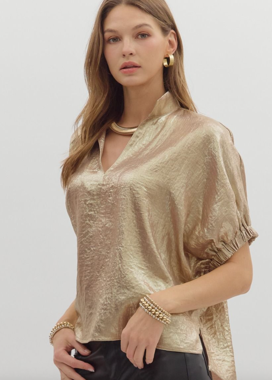 CECELIA GOLD TOP