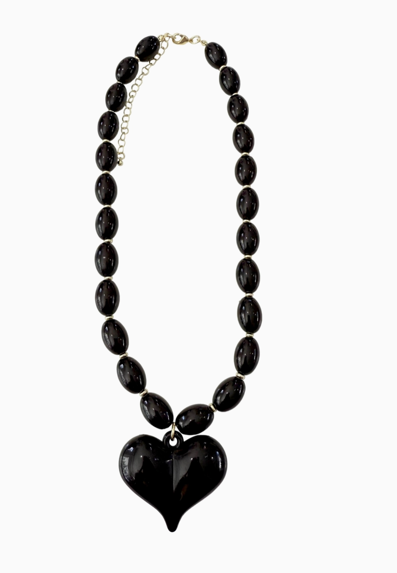 ROXIE BLACK NECKLACE