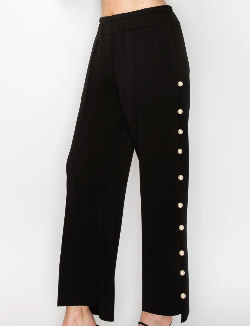 FARRAH BLACK PEARL PANT