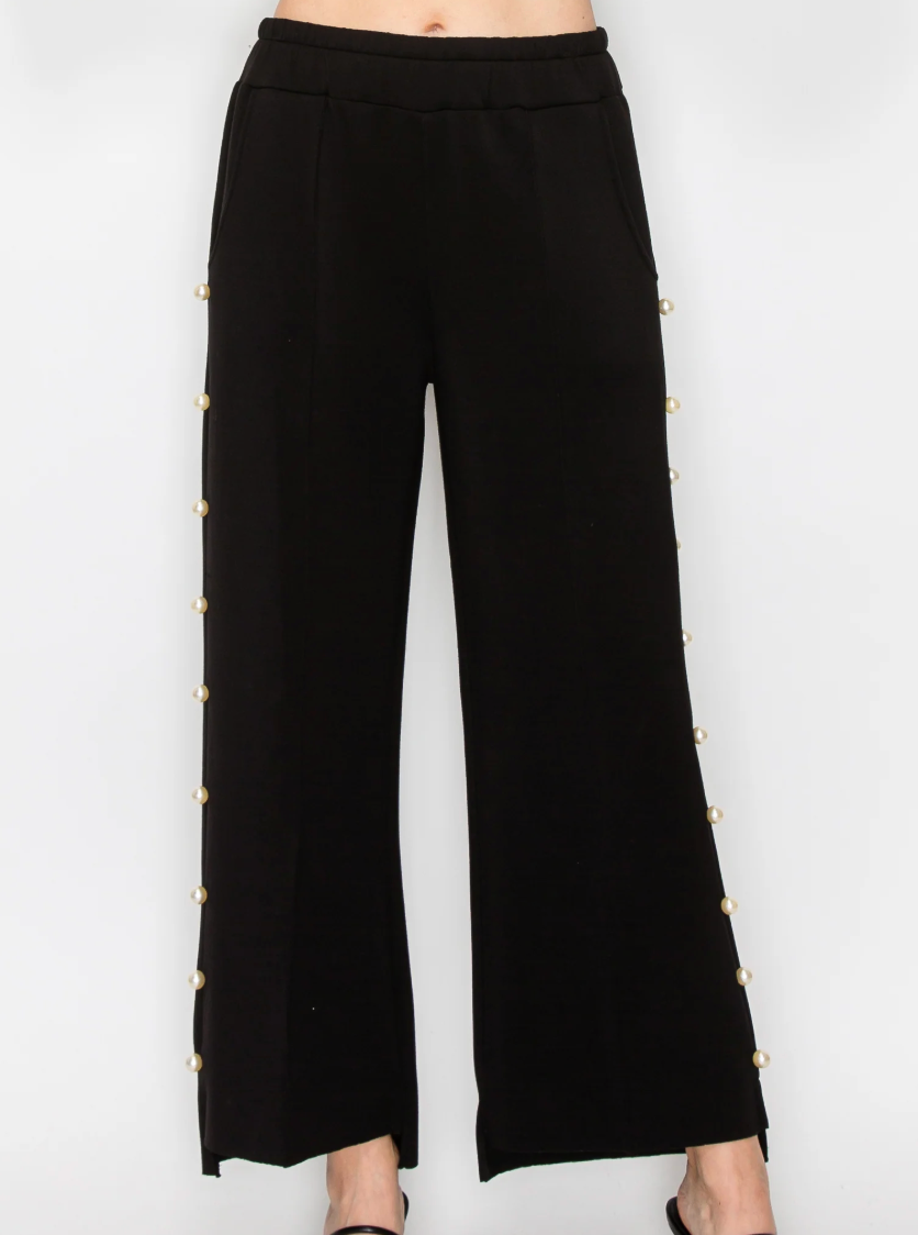 FARRAH BLACK PEARL PANT