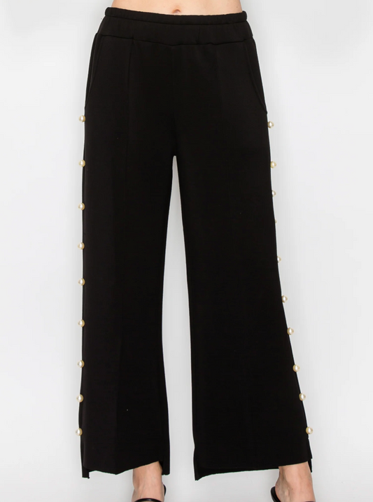 FARRAH BLACK PEARL PANT