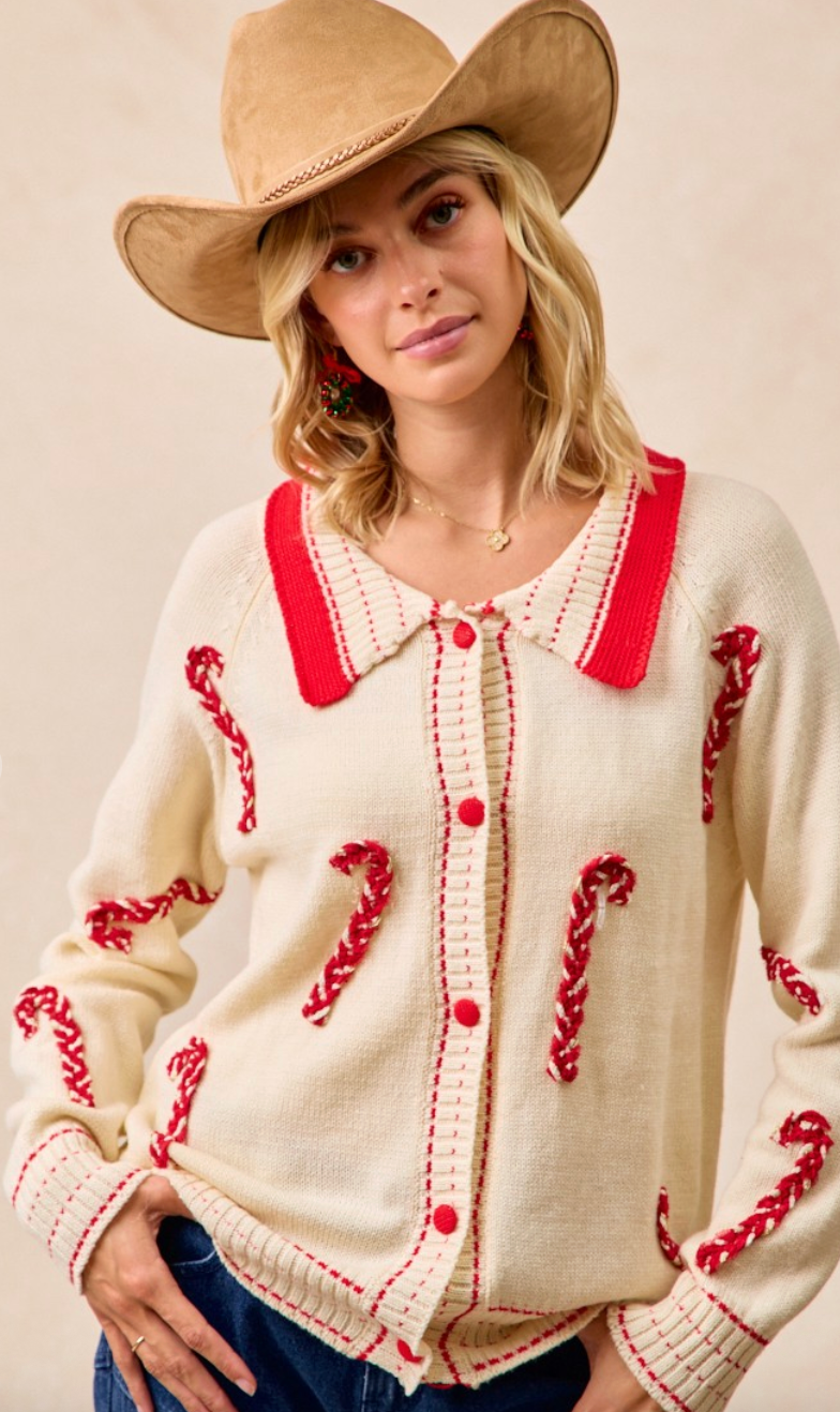 CANDY CANE SWEATER
