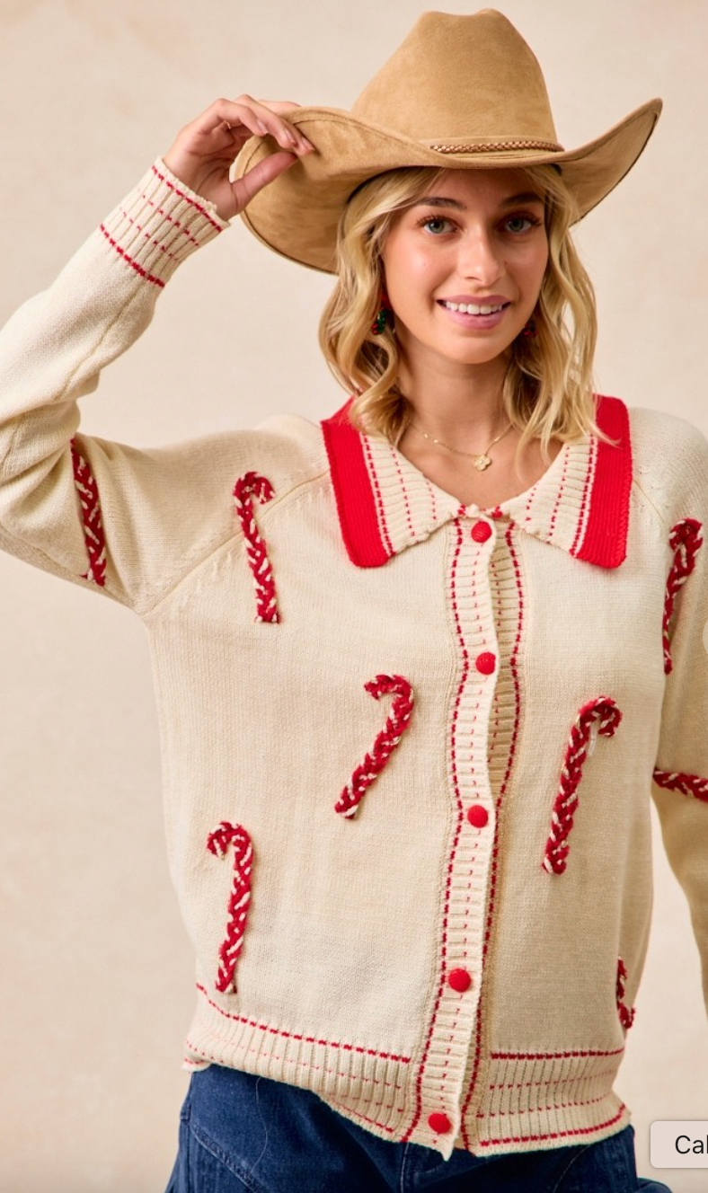 CANDY CANE SWEATER