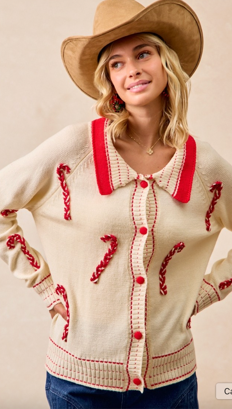 CANDY CANE SWEATER