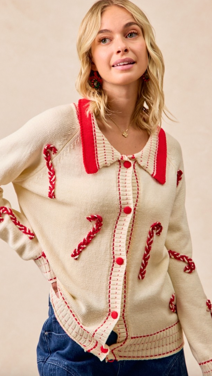 CANDY CANE SWEATER