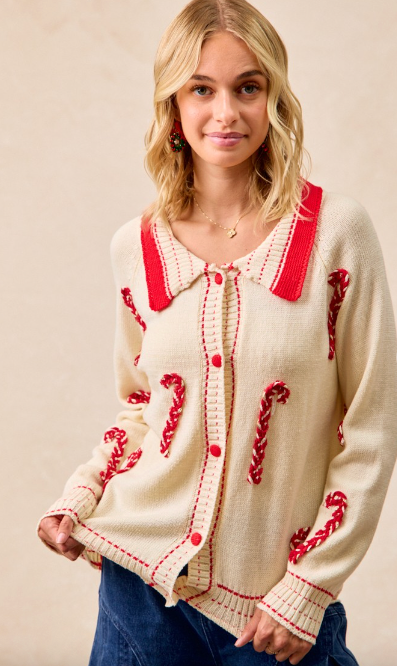 CANDY CANE SWEATER