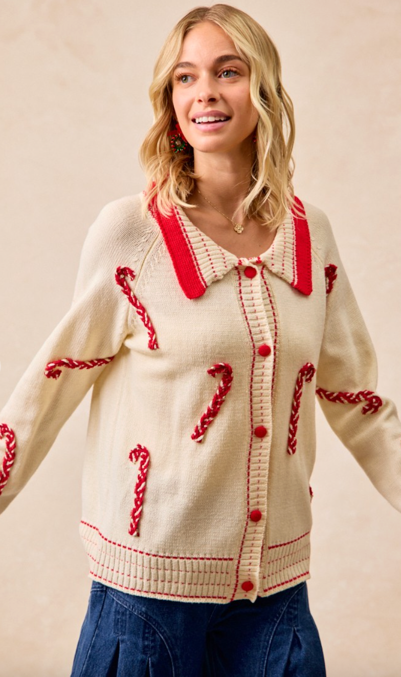CANDY CANE SWEATER