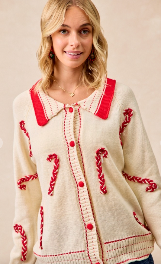 CANDY CANE SWEATER