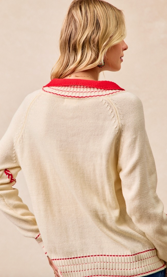 CANDY CANE SWEATER