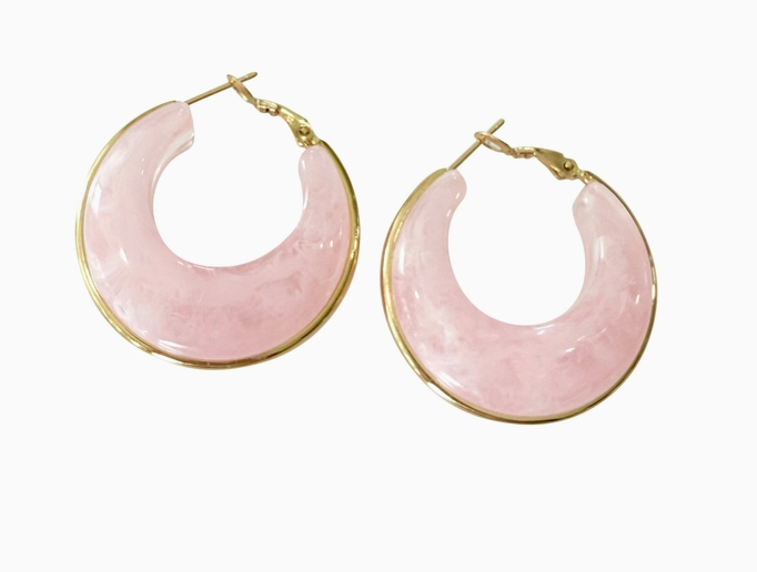 KANSAS PINK EARRINGS