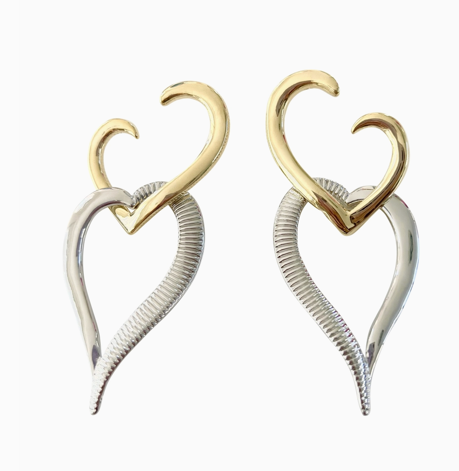 LOVE LOCK EARRINGS