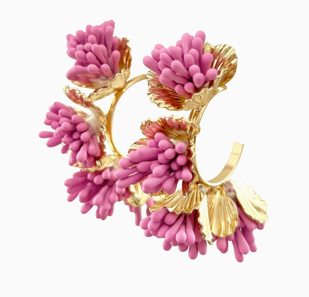 MAXINE PINK EARRINGS