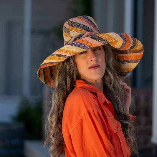 SEASIDE HAT SASSAFRAS SWIRL 7"