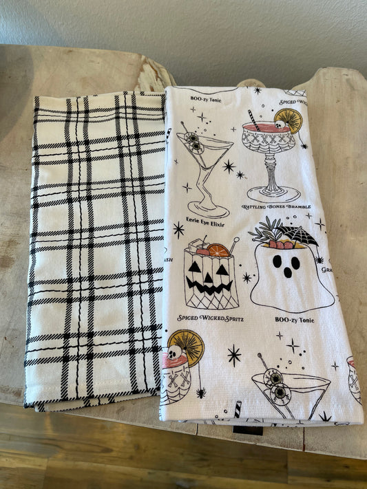 HALLOWEEN DISH TOWELS