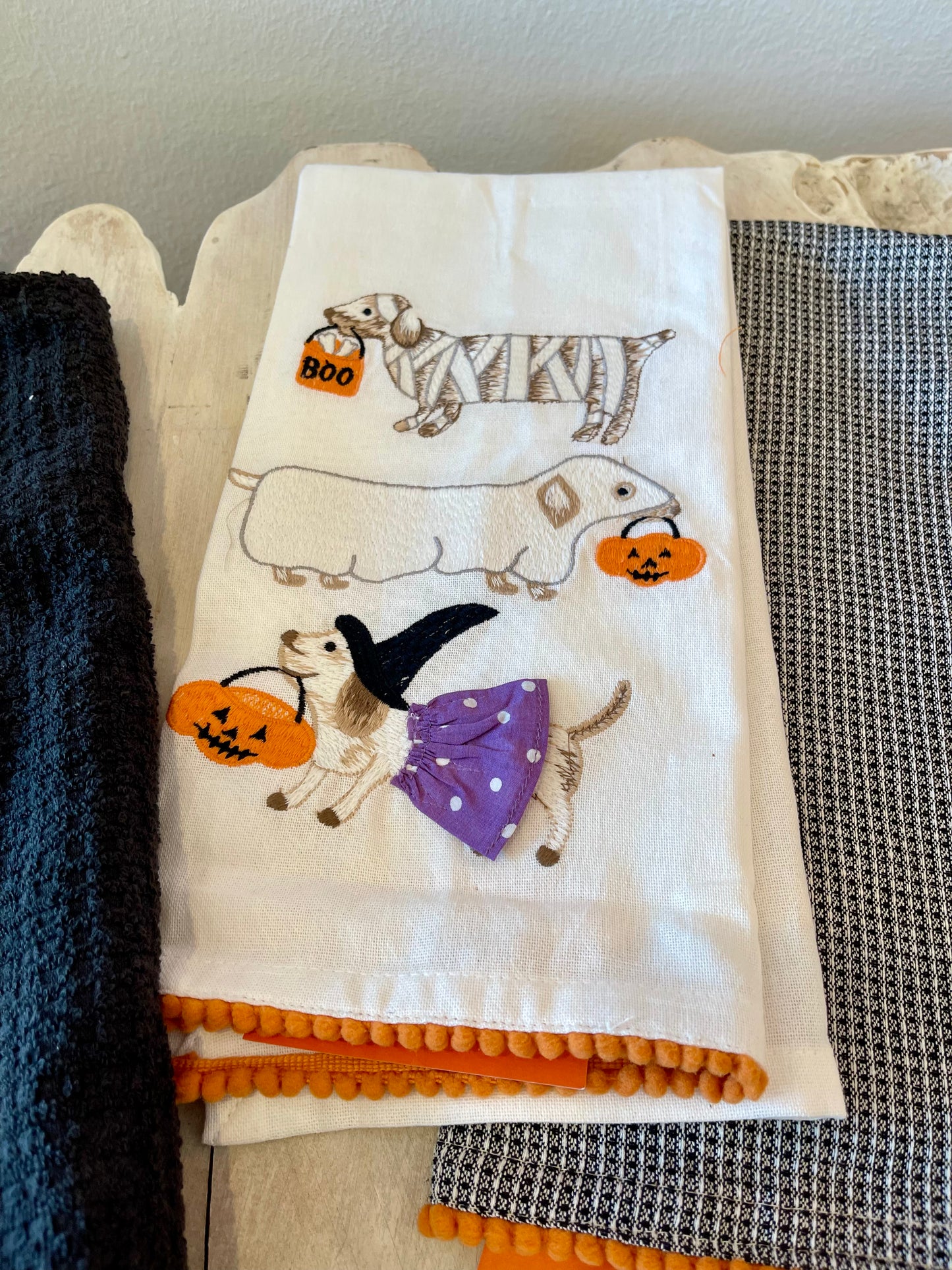 HALLOWEEN DISH TOWELS