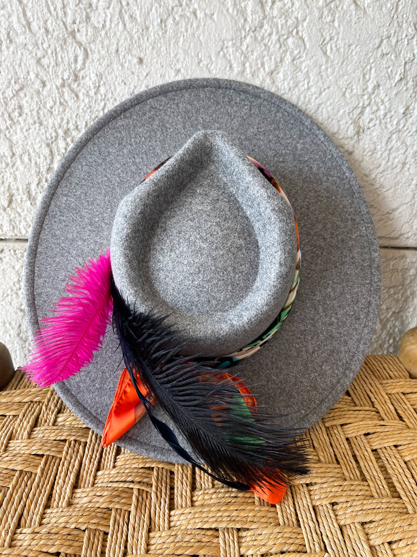 BUTTERFLY WING WESTERN HAT