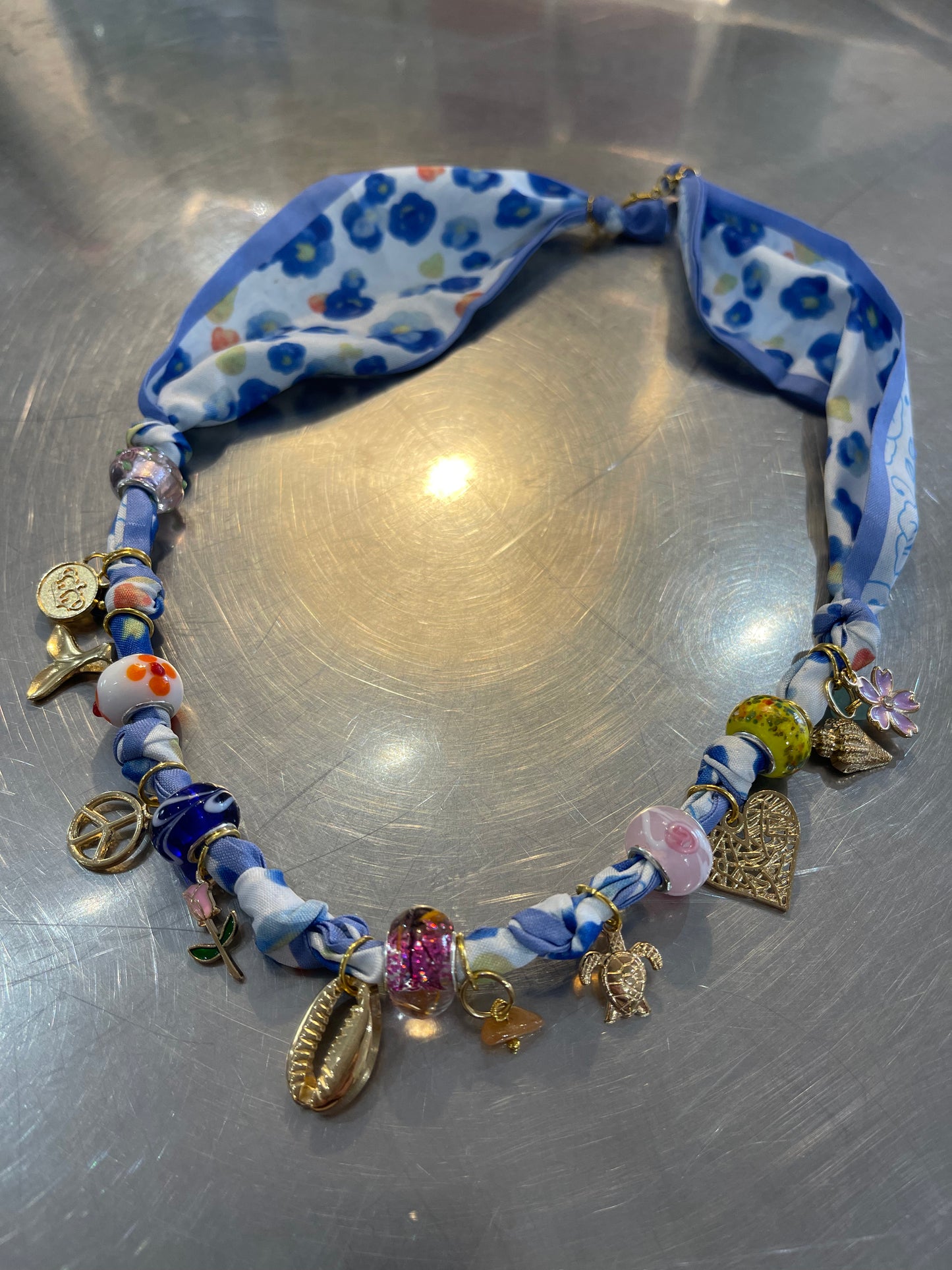 GOOD LUCK SCARF NECKLACE/BRACELET